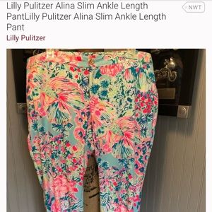 Lilly Pulitzer Alina Slim Ankle Pant